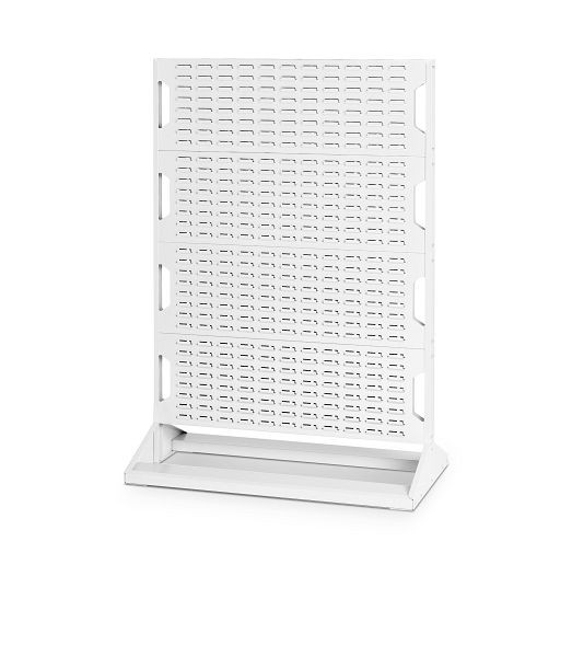 bott perfo Rack mit 8 Schlitzplatten BxTxH: 1000 x 550 x 1450 mm, RAL 7035, 16917121.16V