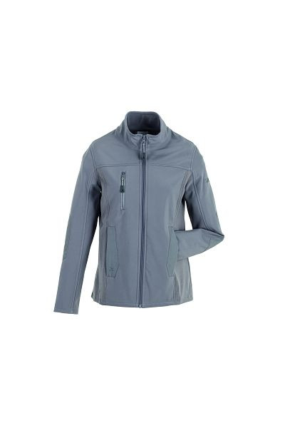 Planam Norit Damen Pure Softshelljacke, zink, Größe 36, 6447036