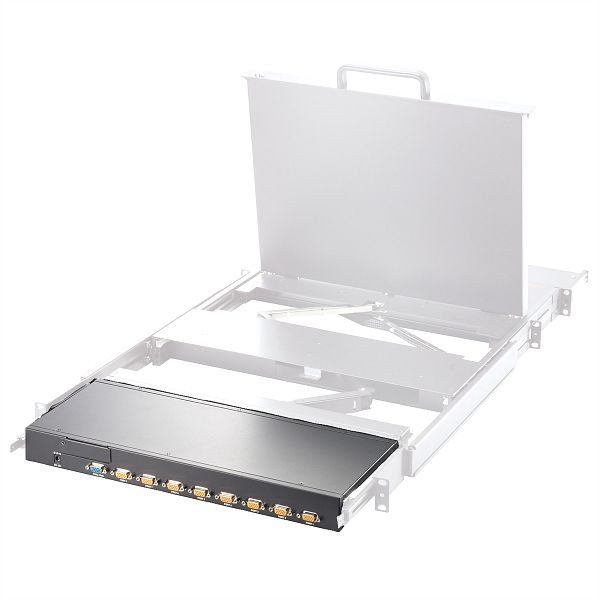 ROLINE 19" KVM Umschalter VGA, 1 User - 8 PCs (PS/2+USB), 14.01.3224