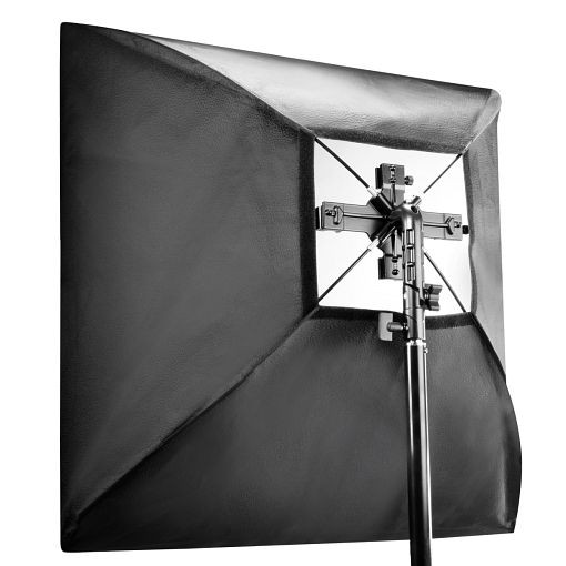 Walimex Set 4-fach Blitzhalter inkl. Softbox 60x60cm, 1018655