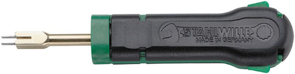 STAHLWILLE Entriegelungswerkzeug KABELEX Nr.1578K-1 für Kontaktmaß-Durchmesser 2,8 mm flach, 74610028