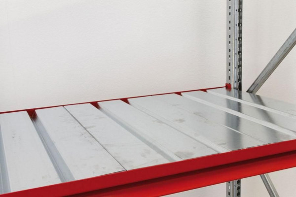 Regalwerk WILLY-Stahlpaneeleinlage BxT 2700 x 800mm, B7-53213-K
