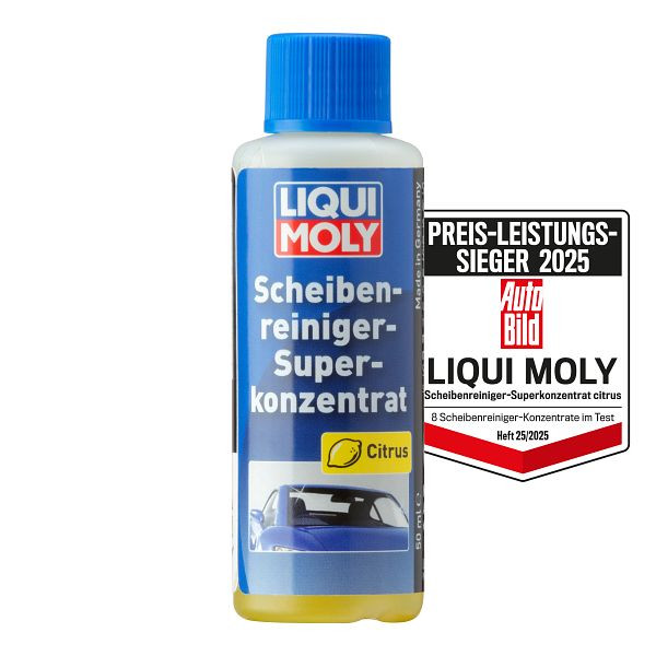 LIQUI MOLY Scheibenreiniger-Superkonzentrat Citrus, Flasche Kunststoff, VE: 0,05 Liter, 1517