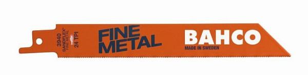 Bahco Säbelsägeblatt, Sandflex®, Bimetall, 150 mm, 24 Zähne pro Zoll, ST, 100er Pack, 3940-150-24-ST-100P