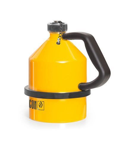 FALCON Sicherheitskanne aus Stahl, lackiert, Schraubkappe, 2 l, Erdungsanschluss, 283918