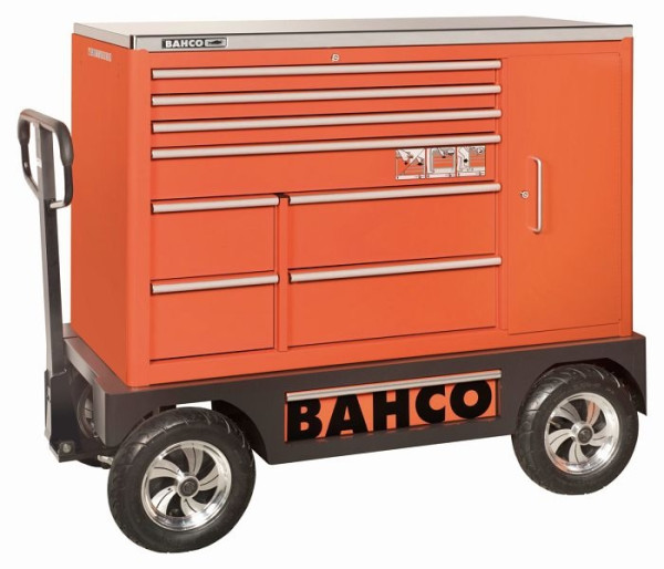 Bahco Classic Werkstattwagen 53" mit 8 Schubladen, orange, 1475KXXL8CWTSS