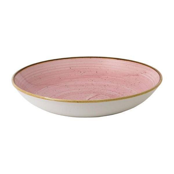 Churchill Stonecast Coupe-Schüsseln, Blütenrosa, 1,2 l, (12 Stück), FJ904