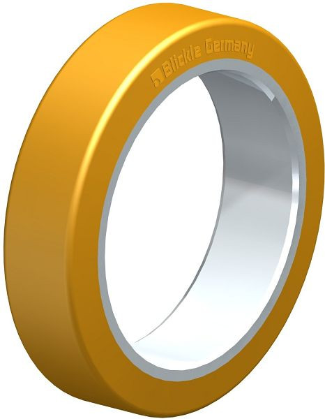 Blickle BTH 415x100/305 Bandage / Reifen aus Blickle Extrathane®, Hellbraun, 490755
