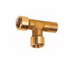 Riegler T-Stück, innen/innen/außen, AG: konisch DIN 2999, IG: zyl. nach DIN EN ISO 228-1, 112735