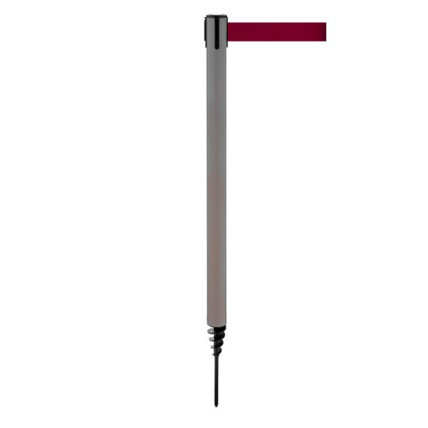 Stein HGS Personenleitsystem -P-Line Outside-, grau, bordeaux, mit Gurtendstück (Standard), 37686-1201