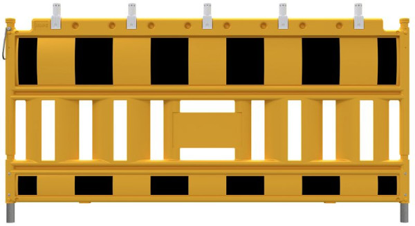 Schake EURO2 Absperrschrankengitter, 2,00 m - Typ LIGHT INDUSTRIE, aus Kunststoff, 33520KA-I