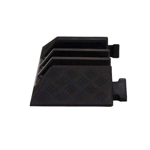 CRASH STOP Anfangsstück für Kabelbrücke, 3 Kanäle, 200D3KA