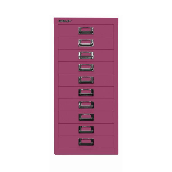 Bisley MultiDrawer™ DIN A4, 10 Schubladen, 621 beere, L2910621