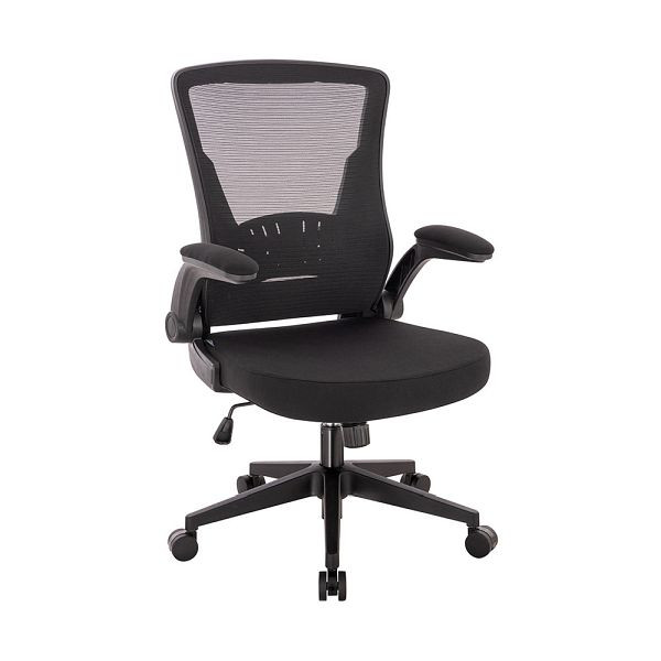 HOME DELUXE Schreibtischstuhl ZELA, Farbe Schwarz, 51330