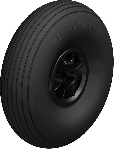 Blickle PK 300/25-75G Rad, Luftreifen, Schwarz, 29371