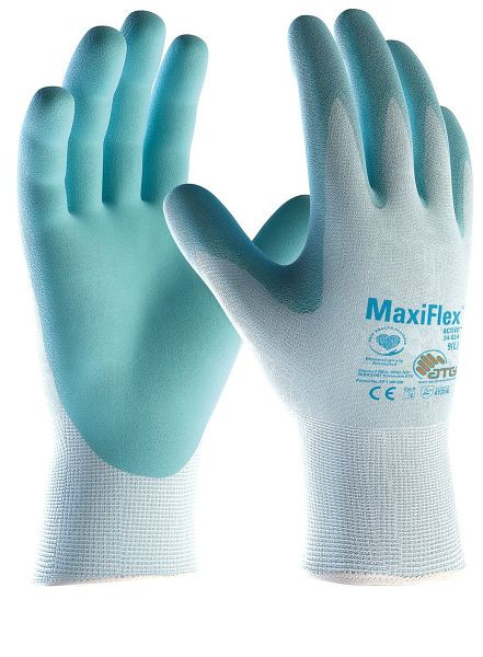 ATG MaxiFlex Active Nylon-Strickhandschuhe (34-824), Größe: 12, VE: 12 Paar, 2460-12