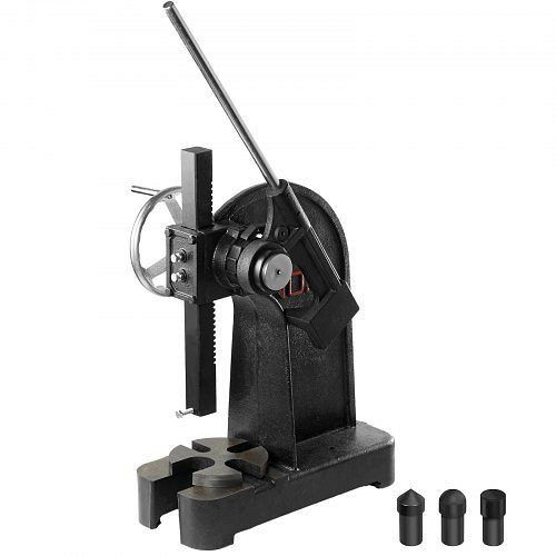 VEVOR Dornpresse, 3 t Ratschen-Dornpresse, Ratschenhebel-Dornpresse mit Handrad, 310 mm Maximale Höhe, JLKYLJGGSL3TAME8TV0