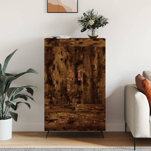vidaXL Highboard Räuchereiche 69,5x31x115 cm Holzwerkstoff, 830297