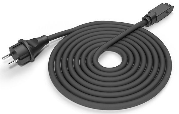 Solamagic Anschlussleitung für Infrarotstrahler S1+, S3, D3, schwarz, 2.5 m, 9300013