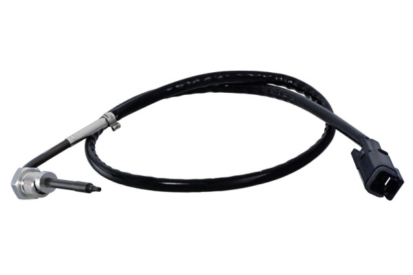 HELLA Sensor, Abgastemperatur, 2-polig, geschraubt, Kabel: 605mm, 6PT 358 181-881