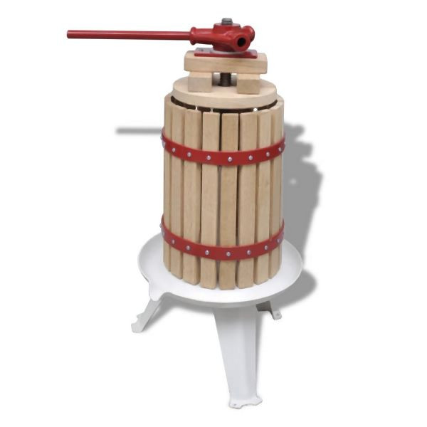 vidaXL Obst- und Weinpresse 6 L, einfach zu bedienen, 142791