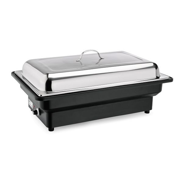 WAS Elektro Chafing Dish GN 1/1 mit Domdeckel, 56 x 36, x 25 cm, Kunststoff/Chromnickelstahl, 1460502
