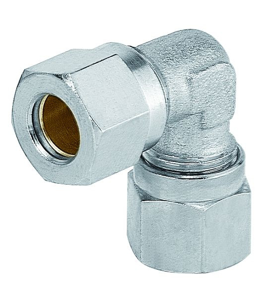 Prevost Gleichseitiger Winkelverbinder - RO6, für Schlauch mit Außen-Ø= 8 mm, VE: 10 Stück, RO6 8