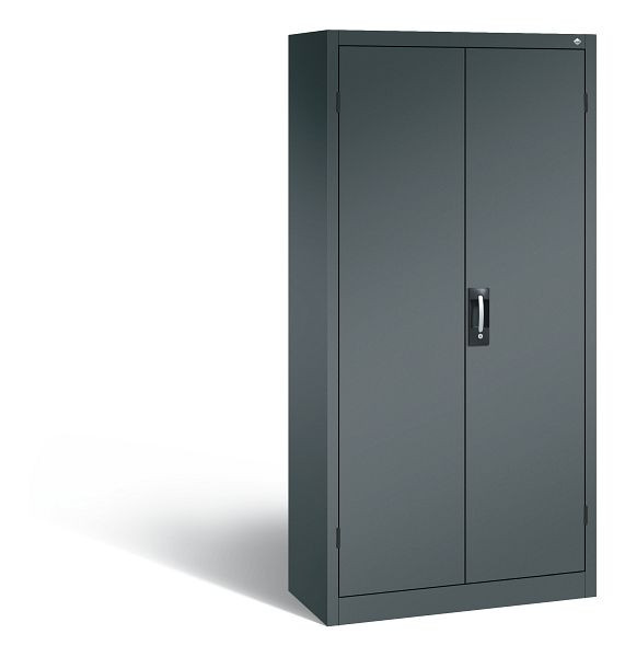 C+P Büro-Drehtürenschrank Acurado, H1950xB930xT400 mm, Anthrazit, 9260-6005 S10009