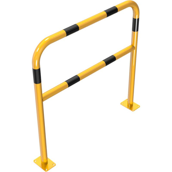 Stein HGS Schutzbügel -Solid-, 1000mm/zum Aufdübeln mit Bodenplatte, kunststoffbeschichtet, 31154