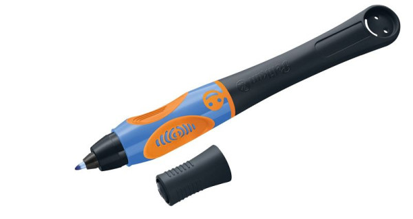 Pelikan griffix® Tintenroller Stufe 3 - Neon Black, Faltschachtel/Blister, 300009717