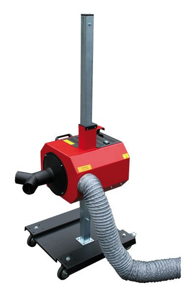 Busching Abgasabsauggerät-Mobil Doppelendrohr, 0,55KW, 220V, 2800U, min, ca.500 cbm/h, 50002