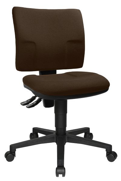 Topstar „Small-Office“-Drehstuhl, 100% Polypropylen, dunkelbraun, 8070G08