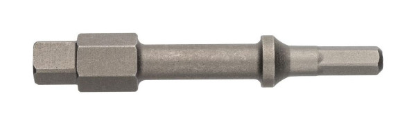 Hazet Ersatzmeißel zu 9035 V/5, Vibrationsmeißel Außenvierkant 12,5 = 1/2" / Außensechskant Schlüsselweite 19 mm Abmessungen / Länge: 128 mm, 9035V-04