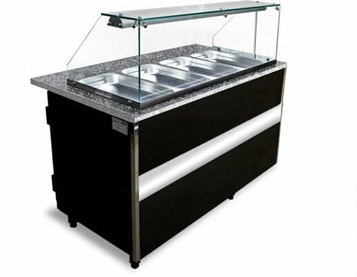 Igloo Warmetheke Gastroline Bemar, 576 Liter Volumen, 2000x900x850 mm, GL105B-90