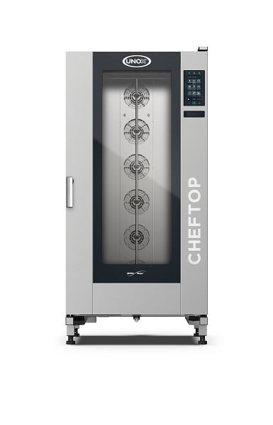 Unox Kombidämpfer PLUS GAS 20 GN2/1 - L, Türöffnung nach rechts, XEVL-2021-GPLS