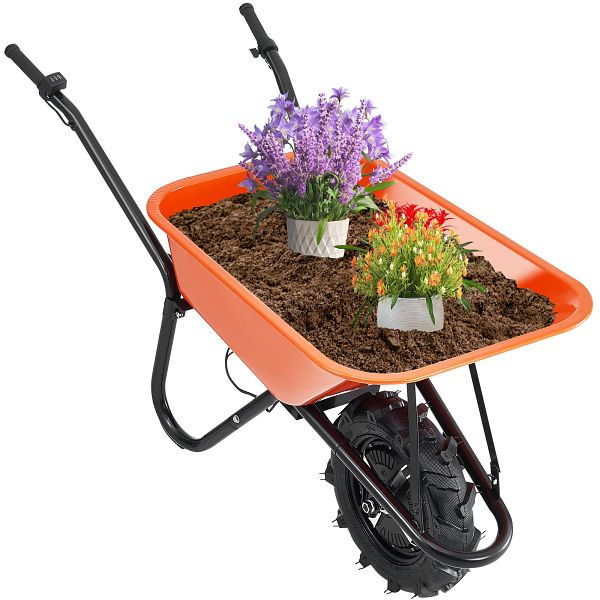VEVOR Schubkarre Transportkarre Bauschubkarre Schiebkarre, 150kg 151x60x70cm, DDL2LHYTC1JL1DT7ZV2