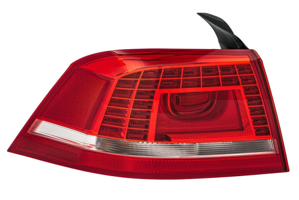 HELLA Heckleuchte, LED, äusserer Teil, für u.a. VW Passat (362), ECE/CCC, für Linksverkehr/für Rechtsverkehr, links, 2SK 010 744-031