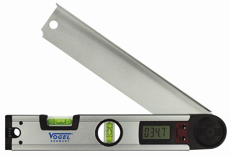 Vogel Germany Digital-Winkelmesser-Wasserwaage, 0° - 228°, 711025