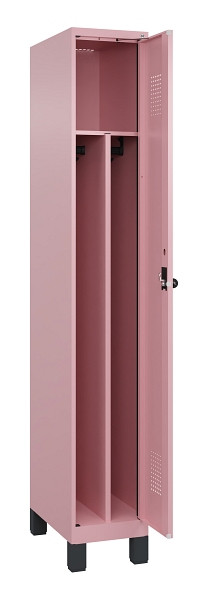 C+P Spind Evolo PLUS, mit Füßen, 1 Abteil, 1950x300x500mm, 3015/3015, Verschluss Drehriegel, 049010-10F S10024