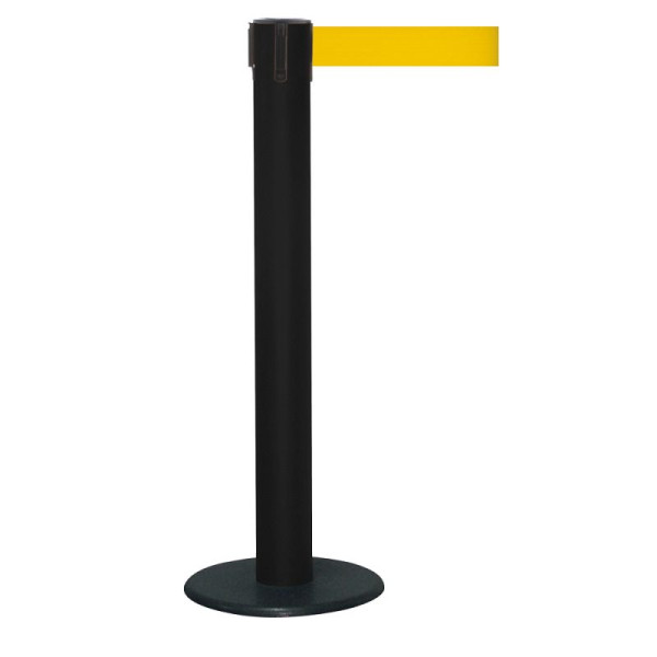 Stein HGS Personenleitsystem -P-Line Titan-, schwarz, signalgelb, mit Gurtendstück (Standard), 15688-1202
