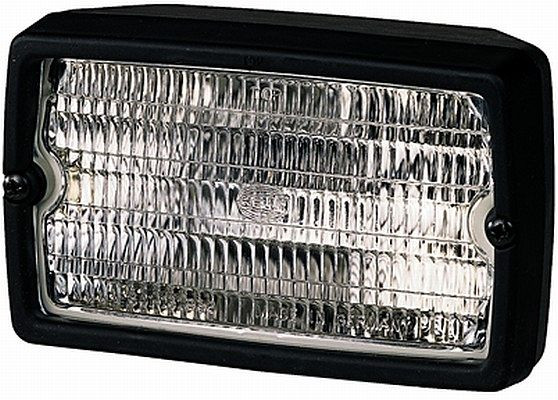 HELLA Halogen-Arbeitsscheinwerfer, Master 5060, 12V, Einbau/Schraubanschluss, 2-Punkt Befestigung, weitreichende Ausleuchtung, 1GA 005 060-337