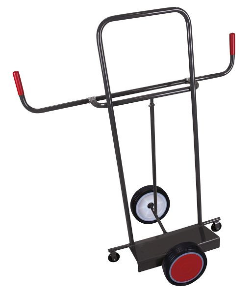 VARIOfit Plattenkarre, Außenmaße: 1.260 x 680 x 1.425 mm, RAL 7016 anthrazitgrau, Radsatz: Vollgummibereifung, sk-710.036/AG