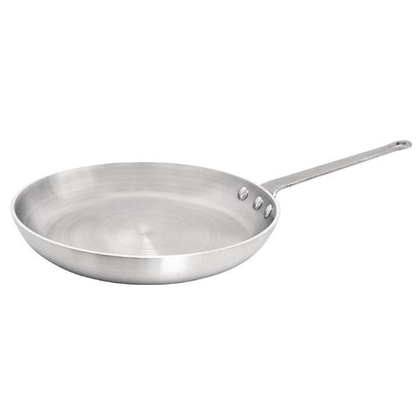 Vogue Aluminium Bratpfanne 28cm, schnelle & gleichmäßige Hitzeverteilung, GL216