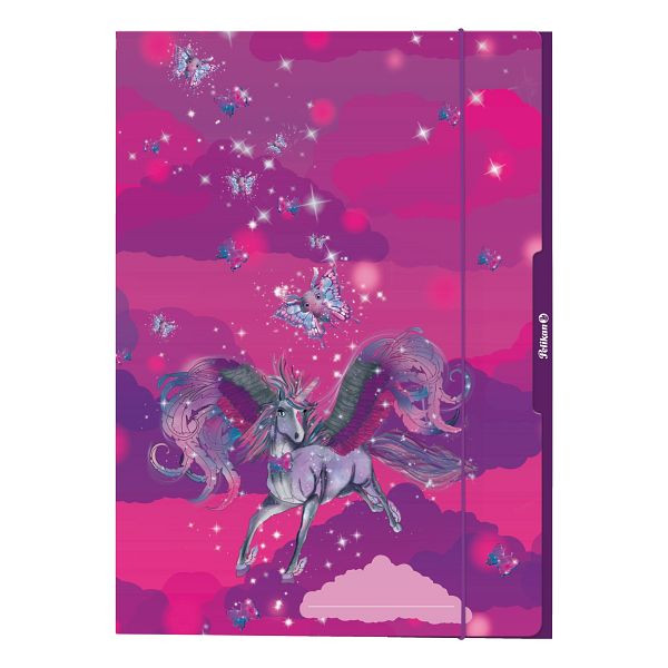 Pelikan Sammelmappe Einhorn - A3, mit Glitzer, 300004009