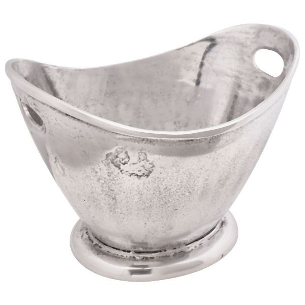 vidaXL Eiskübel Silber 36x25x26 cm Abmessung Aluminium, 42000129
