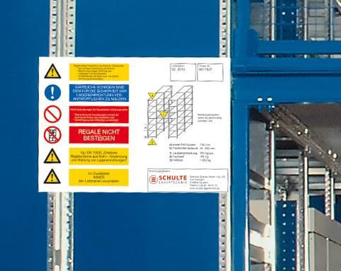Schulte Regalbeschilderung DIN A3, 13711