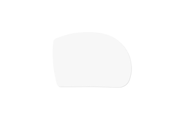 Schneider Teigschaber flexibel, Größe: 120 x 86 mm, LDPE weiß, 227243