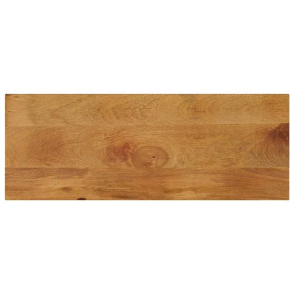 vidaXL Tischplatte 70x40x3,8 cm Rechteckig Massivholz Mango, 371642