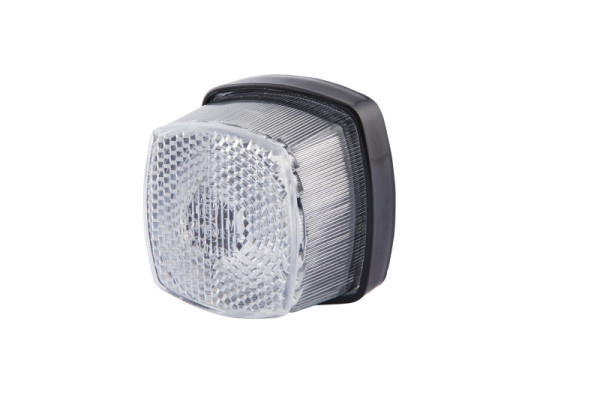 HELLA Positionsleuchte, Halogen, 12V, Anbau/Schraubanschluss, Lichtscheibenfarbe: glasklar, links/rechts, 2PG 003 057-061