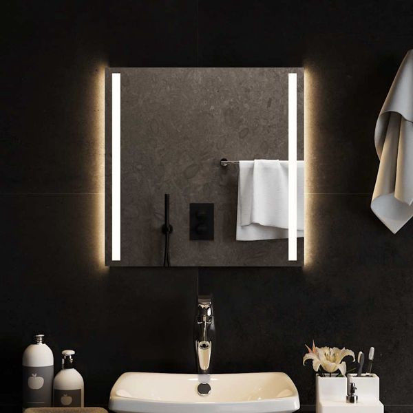 vidaXL LED-Badspiegel 50x50 cm, 151739, 8720286876633